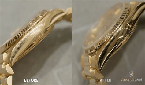 polishing rolex watch|rolex polishing problems.